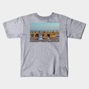 Walcott Beach and reflections Kids T-Shirt